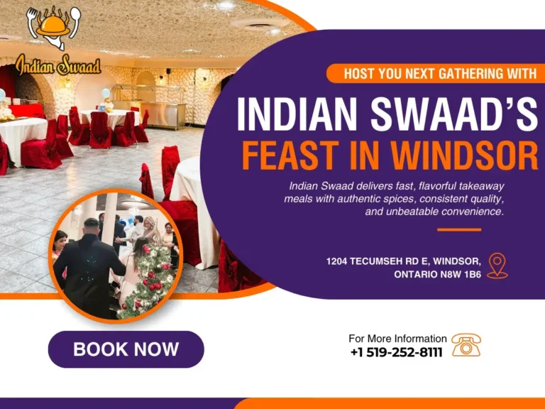 Host Your Next Gathering with Indian Swaad's Feast in Windsor