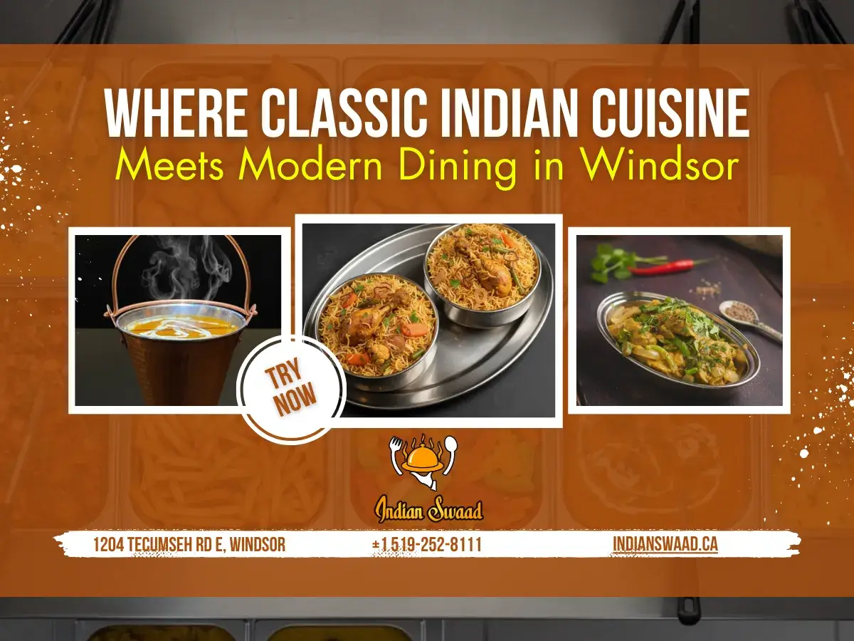 Where Classic Indian Cuisine Meets Modern Dining in Windsor